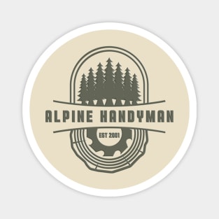 Alpine Handyman Magnet